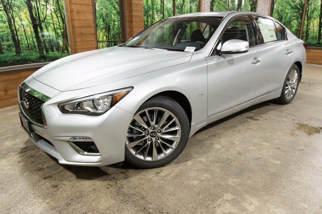 New 2018 INFINITI Q50 3.0t LUXE AWD Sedan in Portland #22628