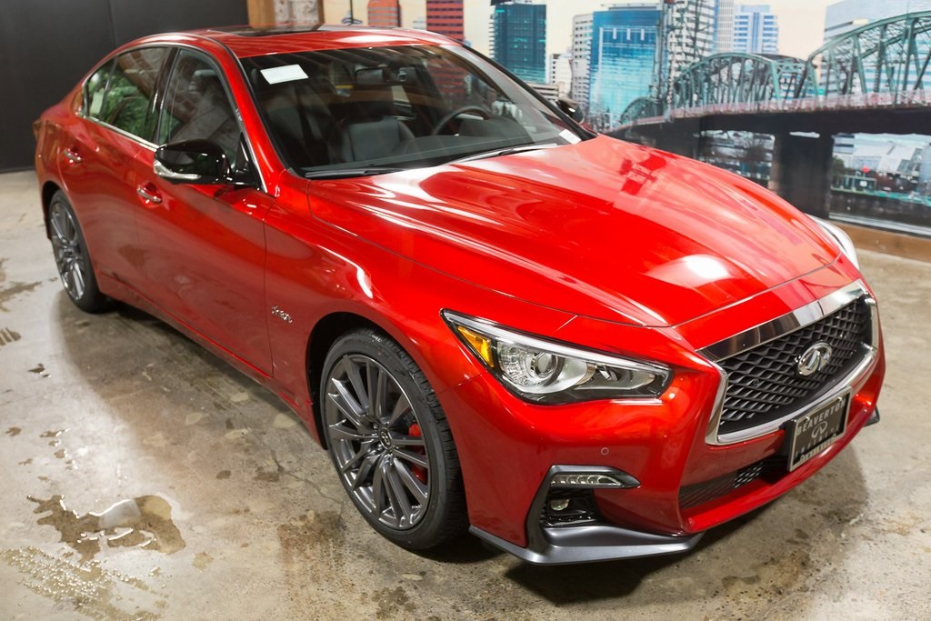 New 2019 Infiniti Q50 Red Sport 400 Awd Sedan In Portland #23242 